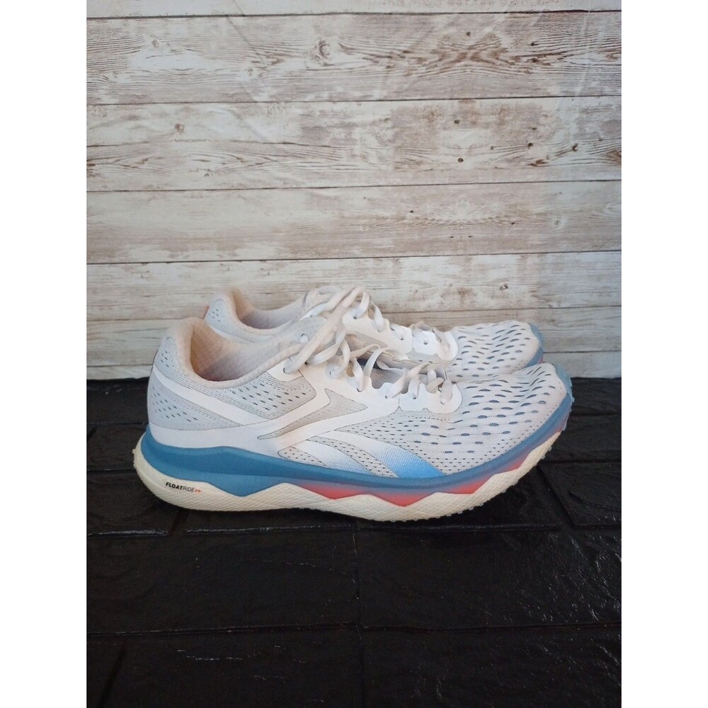 Reebok Womens Floatride Run Fast 2.0 EG1752 White Running Shoes Sneakers Size 10